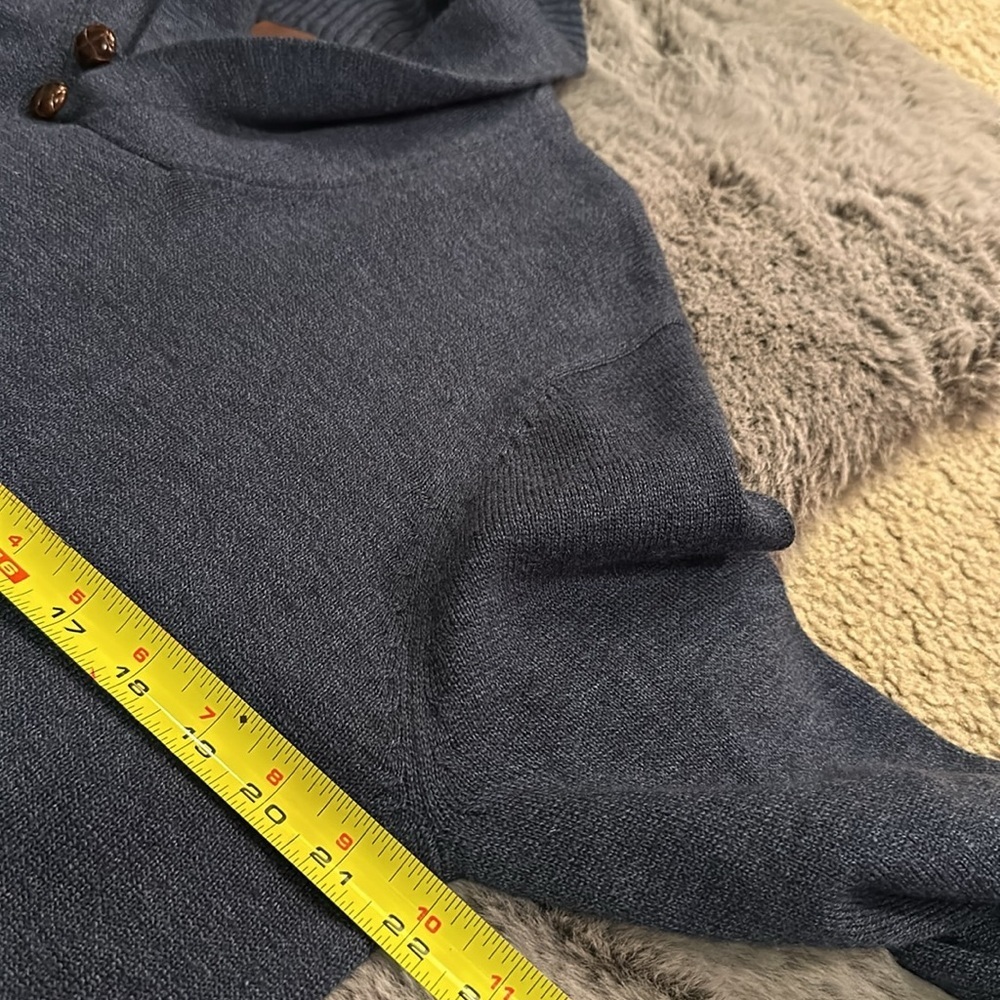 Toscano Patrick Assaraf Wool Two-Button Collar Bl… - image 8